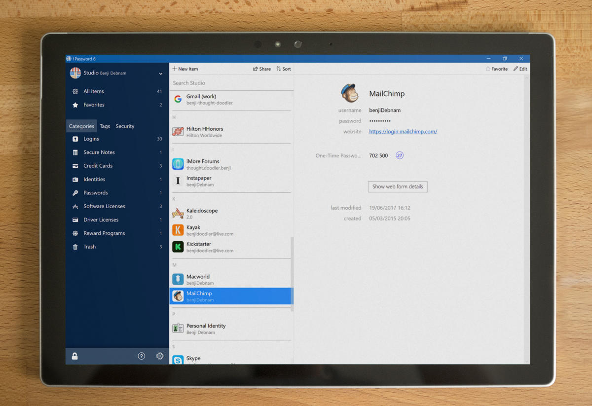 Review 1password For Windows 10